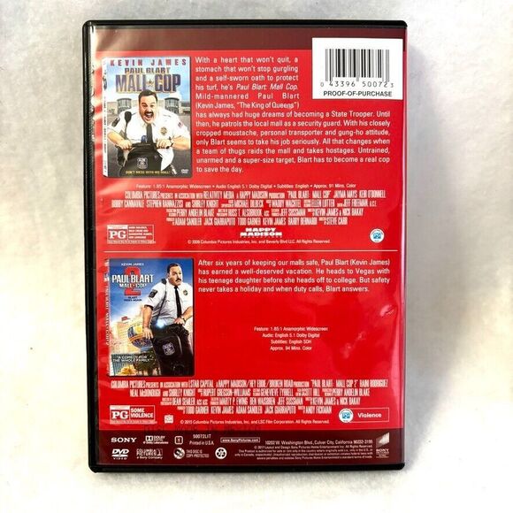 DVD Comedy 4 Pack The EX  Paul Blart Mall Cop 1 & 2 Miss Congeniality 2 Movies - Picture 3 of 11